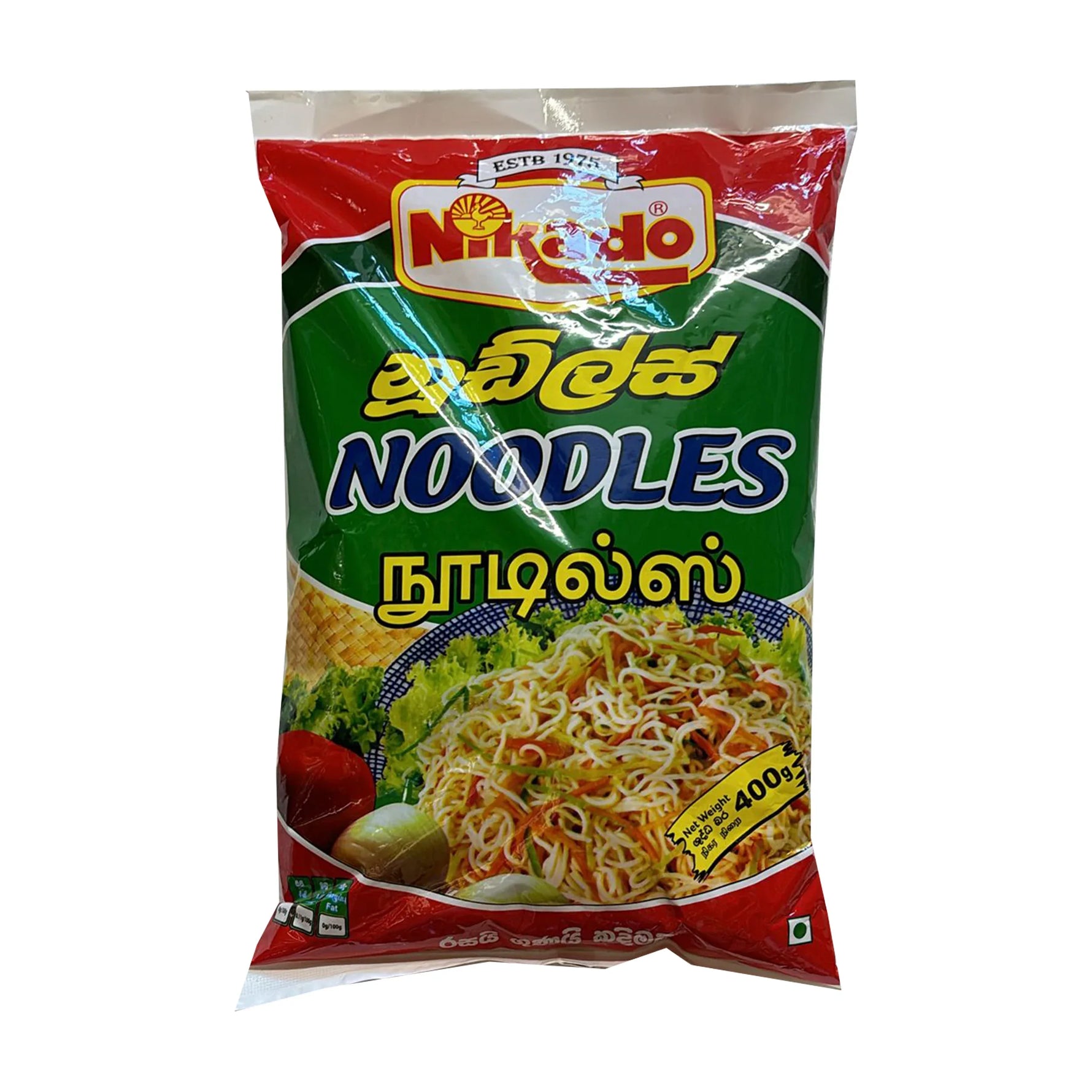 Nikado Dry Noodles - 400g - - Vegspot