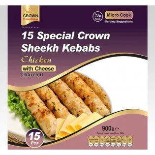 (Frozen) Crown Special Kebab 15 pcs - Frozen Food - Vegspot