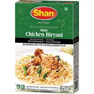 Shan Malay Chicken Biryani Mix 75 gms - Pak, Recipe Mix, Spices & Mixes - Vegspot