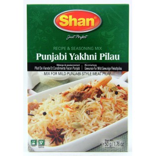 Shan Punjabi Yakhni Pilau Masala Mix 50 gms