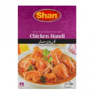 Shan Chicken Handi Masala 50 gms - Pak, Recipe Mix, Spices & Mixes - Vegspot