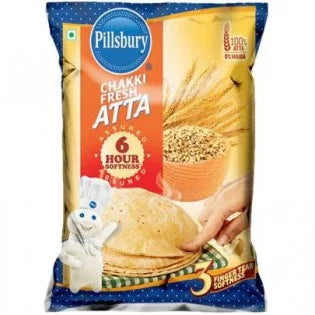 (Atta) Pillsbury Atta 5Kg - Atta & Flours, Cooking Essentials - Vegspot