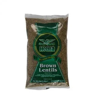 Heera Brown Lentils 1kg - Grain - Vegspot