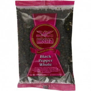 Heera Black Pepper Whole 300 gms - Spices & Mixes, Whole Spices - Vegspot