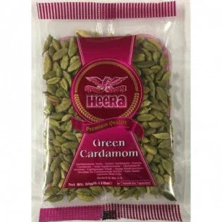 Heera Green Cardamom 200 gms - Spices & Mixes, Whole Spices - Vegspot