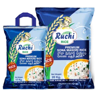 (Rice) Ruchi Sona Masoori 5kg - rice - Vegspot