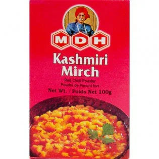 MDH Chilli Kashmiri 100gms - India, Recipe Mix, Spices & Mixes - Vegspot