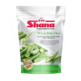 (Frozen) Shana Okra Whole 300 gms - Frozen - Vegspot