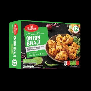 (Frozen) Haldirams Onion Bhaji 12 pcs - Frozen Food - Vegspot