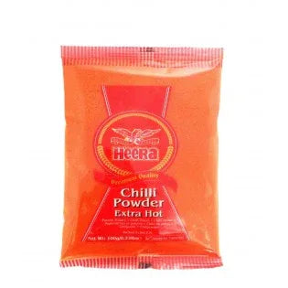 Heera Chilli Powder Extra Hot 100 gms - Ground Spices, Spices & Mixes - Vegspot
