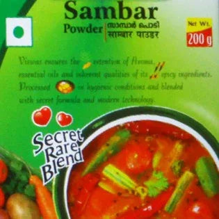 Viswas Sambar Masala 200 gms - spices - Vegspot