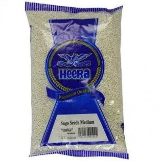 Heera Sago Seeds Small 500 gms - Specialty Ingredients, Spices & Mixes - Vegspot