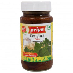 Priya Gongura Onion w/o garlic Pickle 300 gms