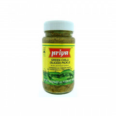 Priya Green Chilli (Sliced) Pickle 300 gms