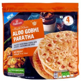 (Frozen) Haldirams Aloo Gobhi Paratha 4 pcs - Frozen Food - Vegspot