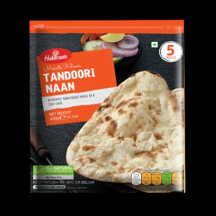 (Frozen) Haldirams Whole Wheat Naan 4 pcs - Frozen Food - Vegspot