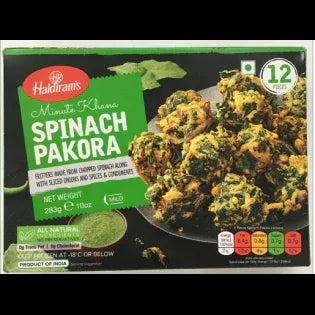 (Frozen) Haldirams Spinach Pakoda 12 pcs - Frozen Food - Vegspot