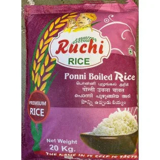 (Rice) Ruchi Ponni Boiled Rice 20kg - rice - Vegspot
