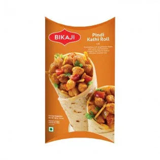 (Frozen) Bikaji Pindi Kathi Roll 156 gms - Frozen Food - Vegspot