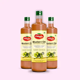 Nitya Mustard Oil 1 Litre - Cooking Essentials, Cooking Oils & Ghee - Vegspot