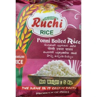 (Rice) Ruchi Ponni Boiled Rice 5kg - rice - Vegspot