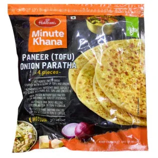 (Frozen) Haldirams Paneer (Tofu) & Onion Paratha 4 pcs - Frozen Food - Vegspot