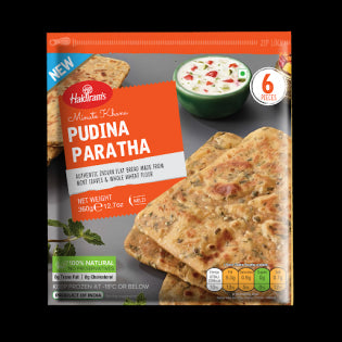 (Frozen) Haldirams Pudina Paratha 6 pcs