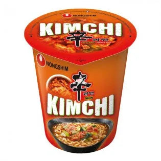 Nongshim Shin Kimchi Cup Noodles 68g - Pasta & Noodles - Vegspot