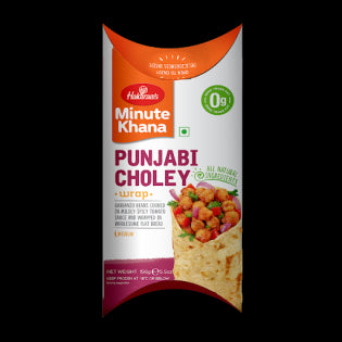 (Frozen) Haldirams Desi Wraps Punjabi Choley- 156 gms