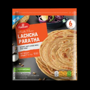 (Frozen) Haldirams Lachcha Paratha 6 Pcs - Frozen Food - Vegspot