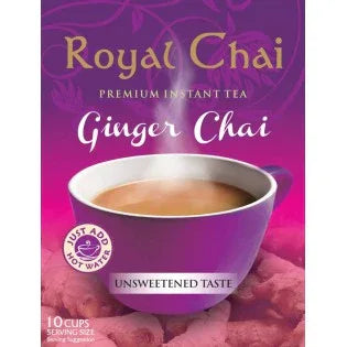 Royal Chai Ginger Unsweetend 180 gms - Tea - Vegspot