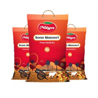 (Rice) Nitya Sona Masoori 10Kg (Premium Quality)