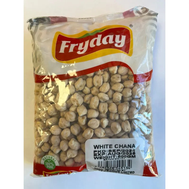 Fryday Chana White 500gm
