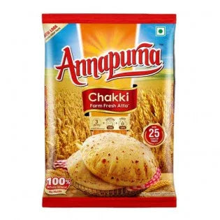 (Atta) Annapurna Chakki Atta 10kg - Atta & Flours, Cooking Essentials - Vegspot