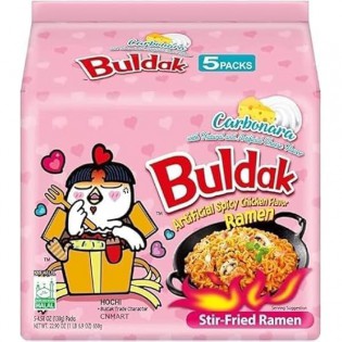 Samyang Hot Chicken Ramen Carbonara Flavour Multipack