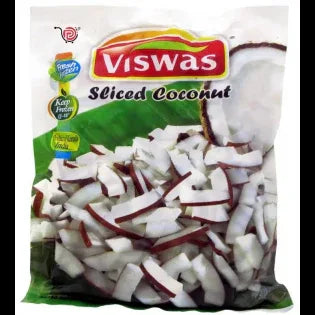 (Frozen) Viswas Sliced Coconut 400 gms - Frozen - Vegspot