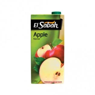 El Sabah Apple Juice 1 ltr - Drinks & Beverages, Juices & Health Drinks - Vegspot
