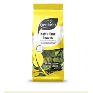 Greenfields Kafir Lime Leaves 15gms - Spices & Mixes, Whole Spices - Vegspot