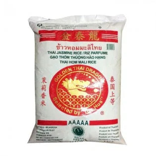 (Rice) Golden Thai Dragon Jasmine Rice 10kg - rice - Vegspot