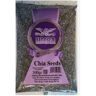 Heera Chia Seeds 100 gms - Specialty Ingredients, Spices & Mixes - Vegspot
