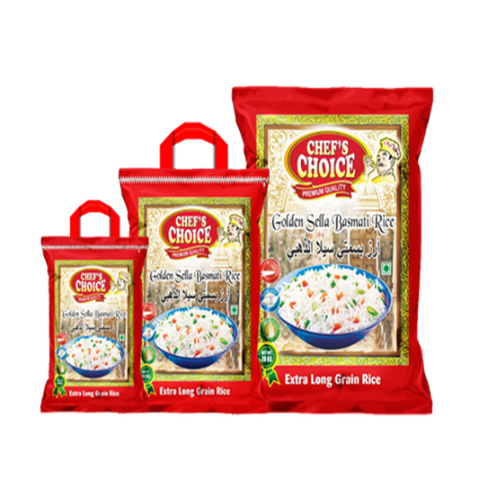 CHEFS CHOICE GOLDEN SELLA BASMATI 20KG