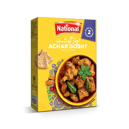 National Achar Gosht Masala 78 gms Box