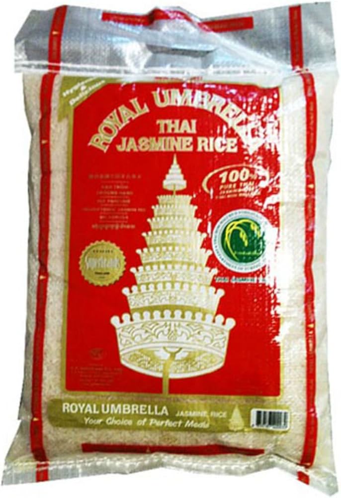 (Rice) Royal Umbrella Thai Jasmine Rice 20Kg