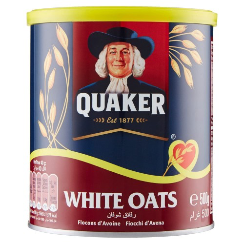 Quaker White Oats 500g