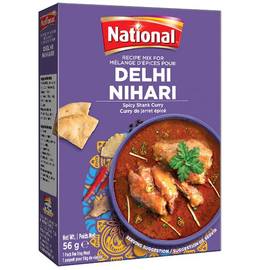 National Dehli Nihari Masala 78 gms Box