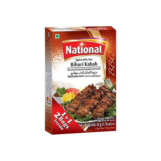 National Behari Kabab Masala 78 gms Box