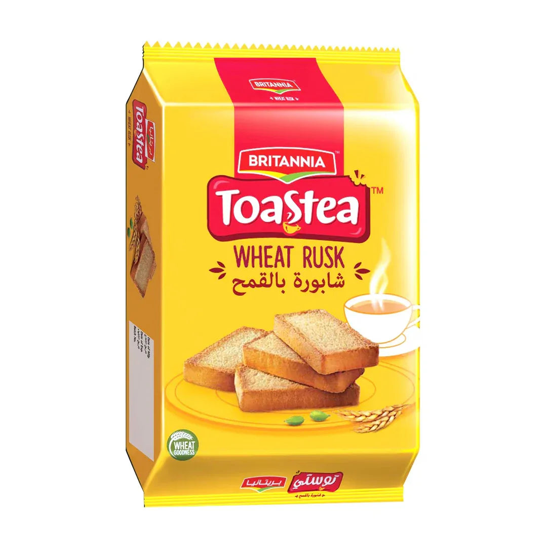 Irish Rusk Britannia Toastea Suji Rusk 610G | Rusk Biscuits Ireland – Vegspot