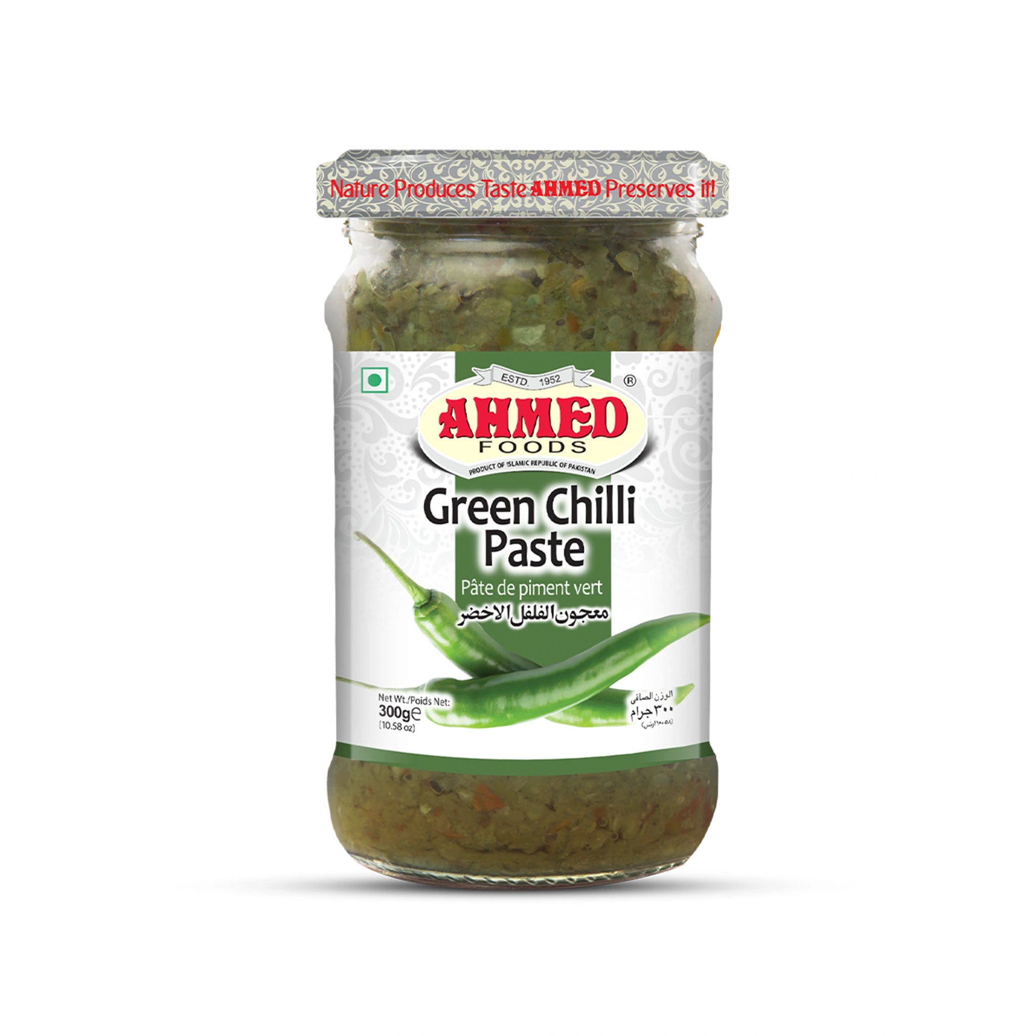 Ahmed Green Chilli Paste - 300gms
