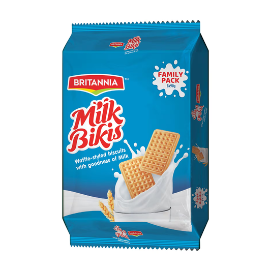 Britannia Milk Bikis Biscuits (Family Pack) 540gms