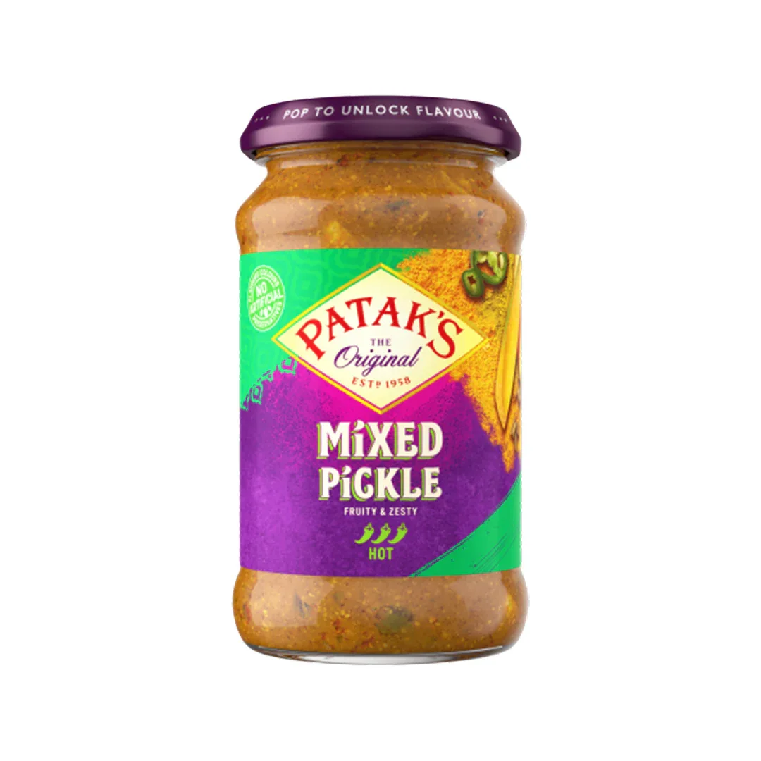Patak Mixed Pickle 283g - Pickles - Vegspot